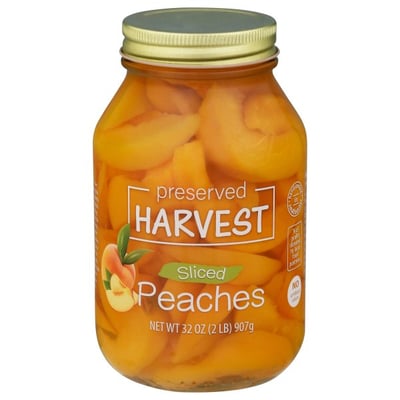Sliced Peaches