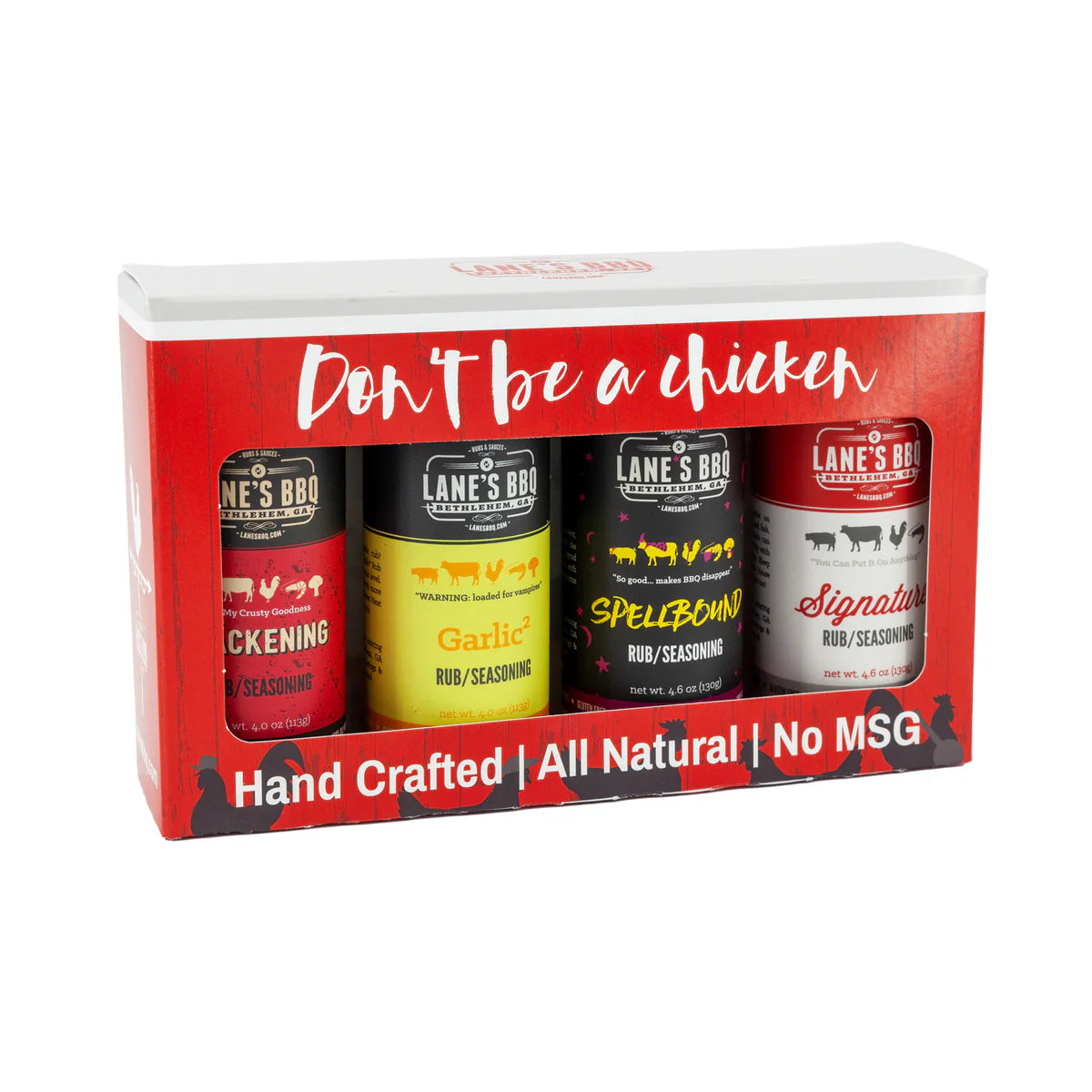 Don't Be A Chicken Rub Set
