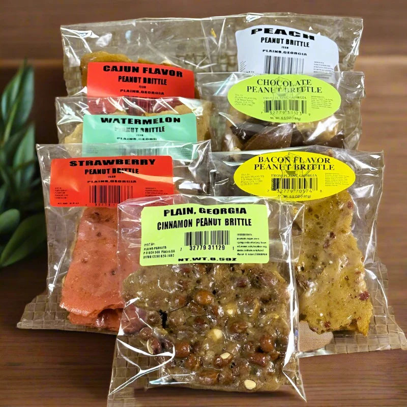Peach Peanut Brittle