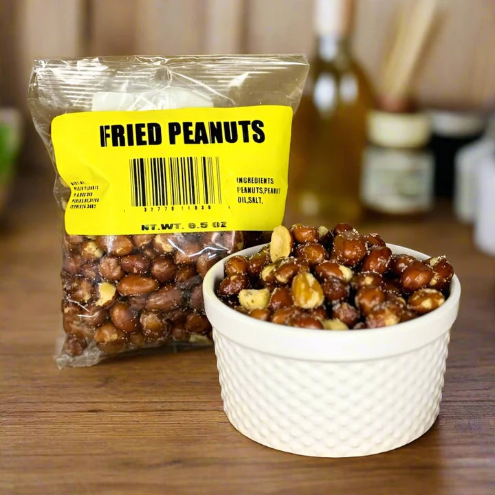 Fried peanuts